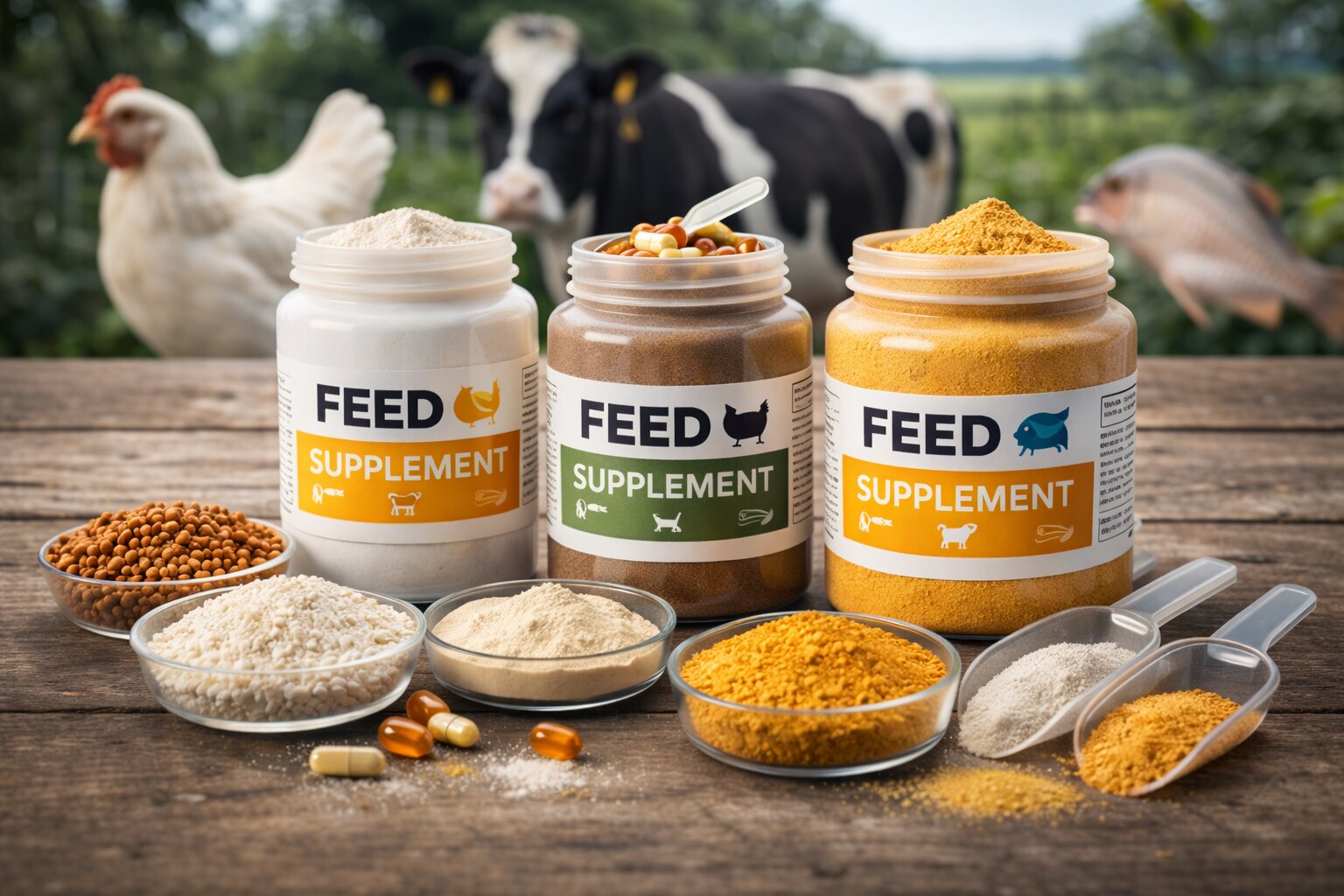 مكملات غذائية للأعلاف